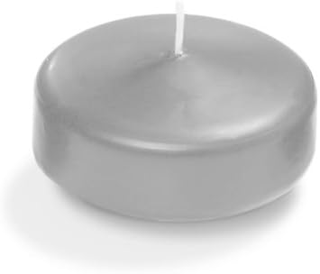 yummi 2.25" Light Gray Floating Candles - 6 per Pack