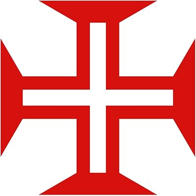 Large Flag Portuguese Discoveries and Empire | With the Cross of the Order of Christ | 1.35m2 | 14.5sqft | 120x120cm | 45x45inch - long lasting outdoor flag