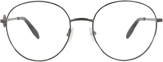Alexander McQueen Round-Frame Metal Optical Frames