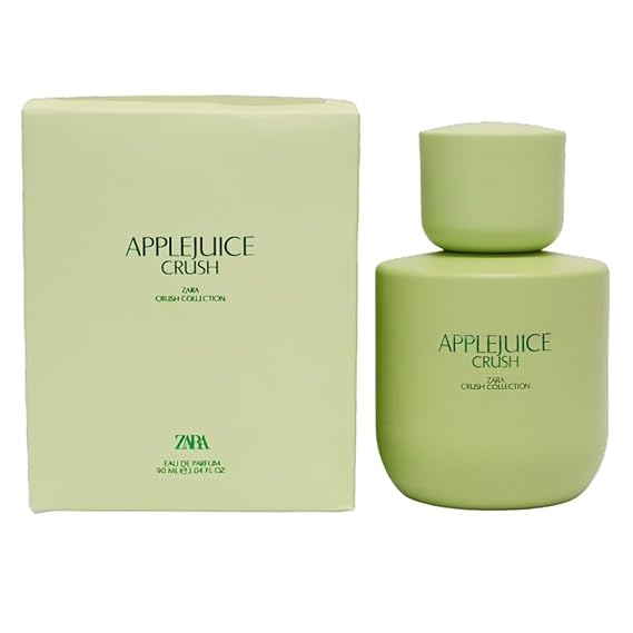 Zara Apple Juice Crush Perfume for Women Fun and Captivating Fragrance with Modern Elegance in Signature Glass Bottle Eau De Parfum 90 ML (3.04 fl. oz)