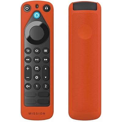 Made for Amazon Remote Cover Case, for Alexa Voice Remote Pro (2022 Release) | Orange