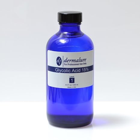 Glycolic Acid Peel 15% 8oz. 240ml Pro Size (Level 1 pH 1.7)