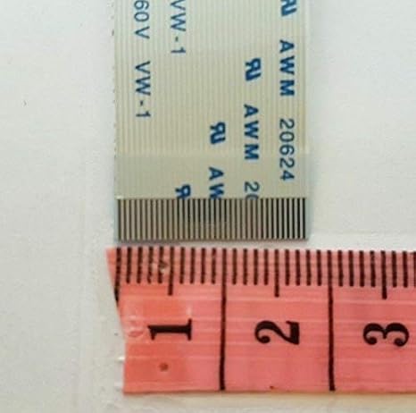 Dominexsus AWM 20624 80C 60V VW-1 8cm Long 1.8cm Wide 36 Pin Flex Ribbon Cable