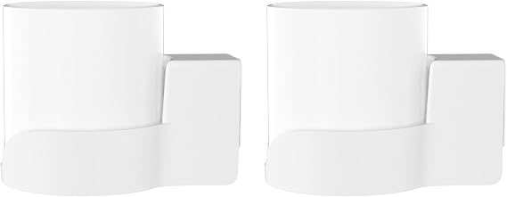 Stand Compatible with TP Link Deco X20 /X50 /X55 /X60 / Deco Mesh WiFi 6 System-Simple and Sturdy Wall Mount Stand Bracket TP Link X20 /X50 /X55 /X60 Bracket with Cable Management(White,2Pack)