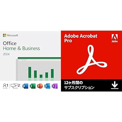 Set sales Microsoft Office Home & Business 2024  Adobe Acrobat Pro