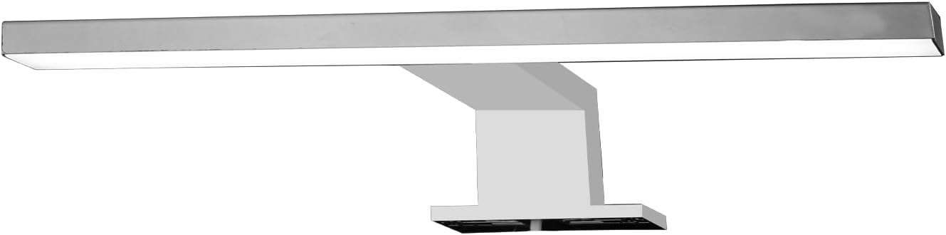 Diyez Meriç Decorative Led Bathroom Sconce 30cm Chrome 6500K White Light, 30 Cm [Energy Class A]