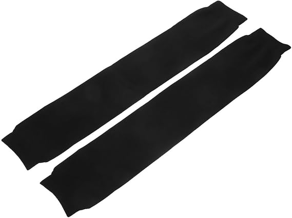 Milisten 2pcs Black Calf Compression Sleeves for Men and Women, Polyester Material High Elasticity and Enhanced Support, for Athletic Performance in Running and Sports