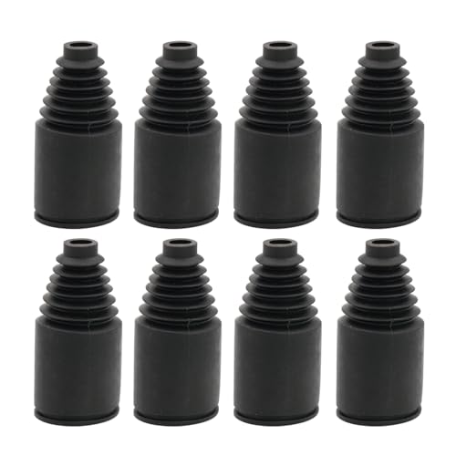 Dustproof Sleeves of Dog Bone Half Shaft Rubber Axle Boot 8pcs for 15 Rovan Km Hpi Mcd Redcat Rcmk Baja 5b 5t 5sc Truck Rc Car Parts Black