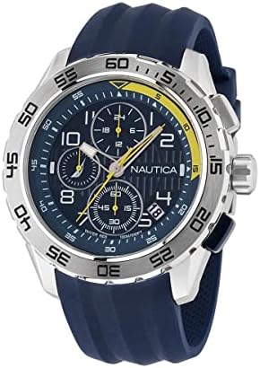 Nautica Mens NST Chronograph 47mm Watch