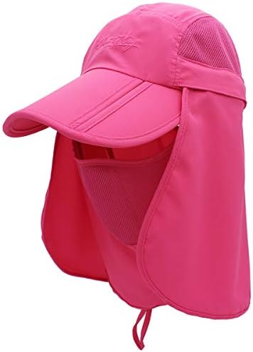 Surblue Neck Face Flap Outdoor Cap UV Protection Sun Hats Fishing Hat Quick-Drying UPF50