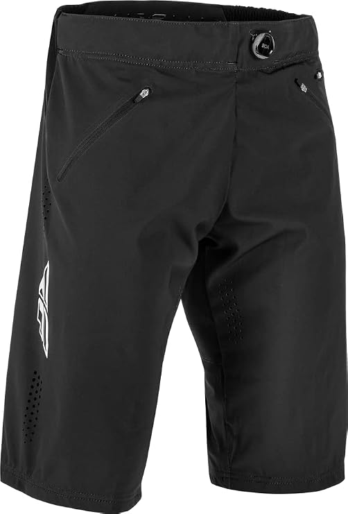 Fly Racing Radium BOA MTB Shorts - Enduro/Downhill Mountain Bike Shorts, 4-Way Stretch, Mesh Liner, Zippered Pockets
