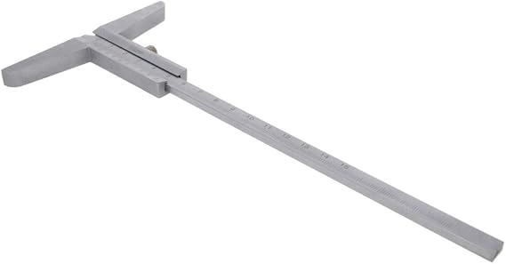 Utoolmart 0-150mm Depth Vernier Caliper Micrometer Gauge Measuring Tool 0.02mm Resolution 1 Pcs