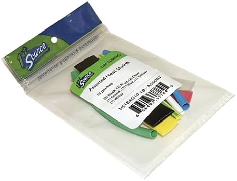 Thermosleeve 10pc 1/8" Assorted Color Heat Shrink Kit