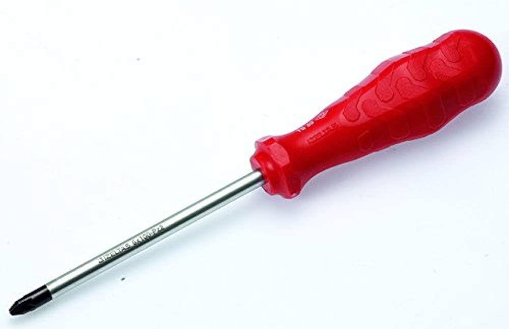 Izeltaş 4320180360 Rod Seri Yıldız Uçlu Tornavida, Kırmızı, 3 X 60 Mm