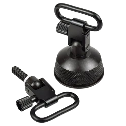 Sling Mount R-imington 870 Express 12 GA Sling Swivel Kit with Swivel Base for Rimington 870 Express 12 Gauge Black