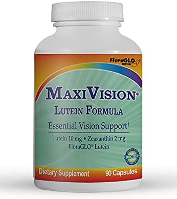MaxiVision Lutein Formula - Vision Support - 90 Capsules - 1 Bottle