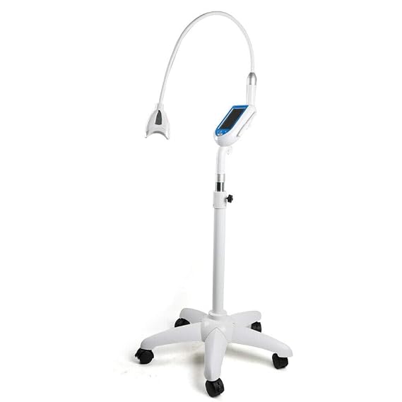 Dental Mobile Teeth Whitening System Accelerator 5" Touch Screen LED Light Lamp Bleaching (MD885)