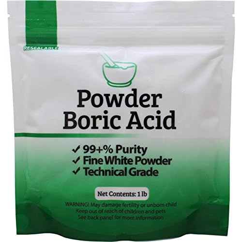 Duda Energy - borp1f borp1 Fine Powder Boric Acid H3BO3 99, 1 lb. Packaging may vary