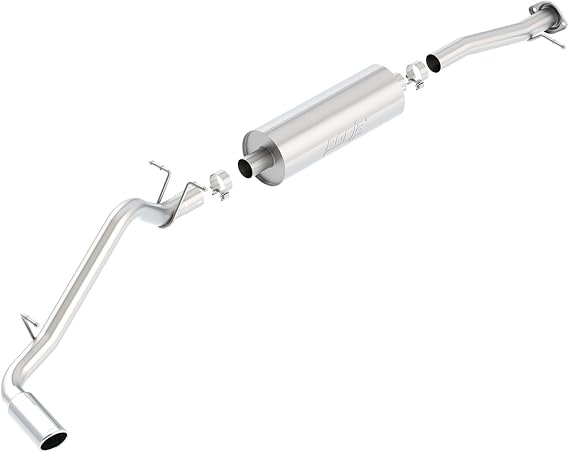 BORLA 140645 Cat-Back Sys. for '15-'22 Chevrolet Colorado/GMC Canyon 3.6L V6 AT 2&4WD Ext. Cab Long 6' 2" Bed/Crew Cab 4' 10" Bed. For Crew Cab With Long Bed (6' 2") 140.5" WB Add Ext. Pipe 60570.