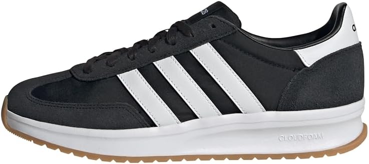 adidas Men's Run 70S 2.0 Shoes, Core Black Cloud White Cloud White, 8.5