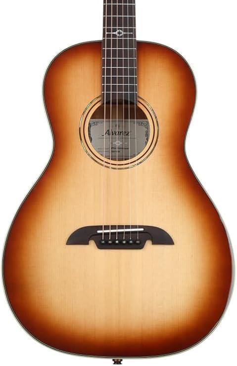 Alvarez MP60e Shadowburst Masterworks Series Parlor Acoustic-electric Guitar - Shadowburst