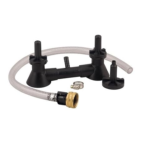 Eagle BM-OE500 Bottle and Carboy Washer, Double Blast, Black