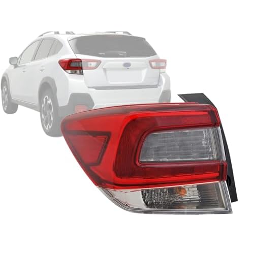 Auto Parts Avenue APA Replacement Tail Light Rear Lamp for 2020 2021 2022 2023 CrosstrekImpreza Wagon with Bulbs Outer Driver Left Side 84912FL271 84201FL13B SU2804114 SU2804115