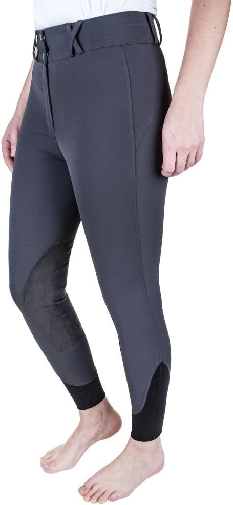 Equine Couture Charlotte Suede Knee Patch Breech