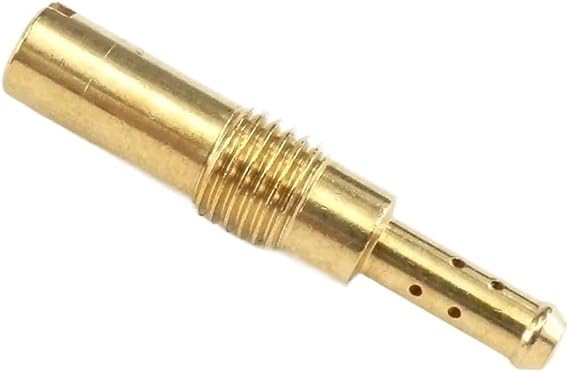 Motorcycle Carburetter Pilot Jet Slow Jet 28mm in Length with a 5mm Round Head Fit for Kei Carb Carburetor Size 30-78(Size 65)