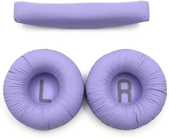 Jbl Headphone Pad 450/460/500/510 BT Tune 600T250/300 Compatible Jbl Headphone Sponge +Pillow Set Purple