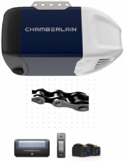 Chamberlain C2102 Chain Drive Garage Door Opener, 1/2-HP Motor - Quantity 1