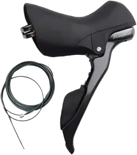 2x10 Speed Road Bike Shifter Pair - Double Levers, Left 2s/Right 10s, Lightweight Design
