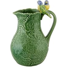 Bordallo Pinheiro Cineraria with Birds Pitcher