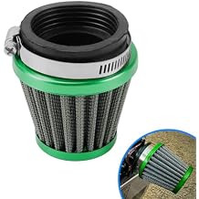 50mm Air Filter for PWK21 24 26 28 30 32 34 Carburetor 70cc 100cc 110cc 125cc 150cc 200cc Engine for Honda Yamaha Suzuki Kawasaki ATV Go kart Moped Scooter Motorcycle Pit Dirt Bike Parts Green