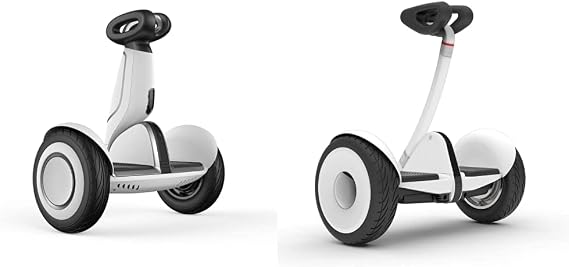 Segway Ninebot S Plus Smart Self-Balancing Scooter, Up to 22 Miles Range & 12.5 mph, Intelligent Lighting, Remote Control and Auto-Following Mode, UL-2272 Certified