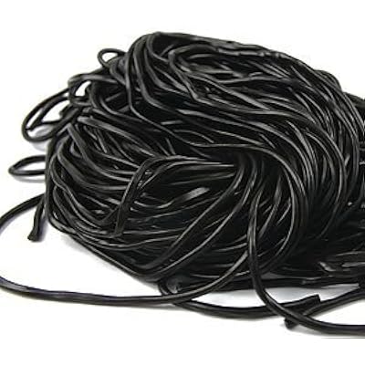 YANKEETRADERS Black Laces 2 Lb Bag, Quality Licorice Laces
