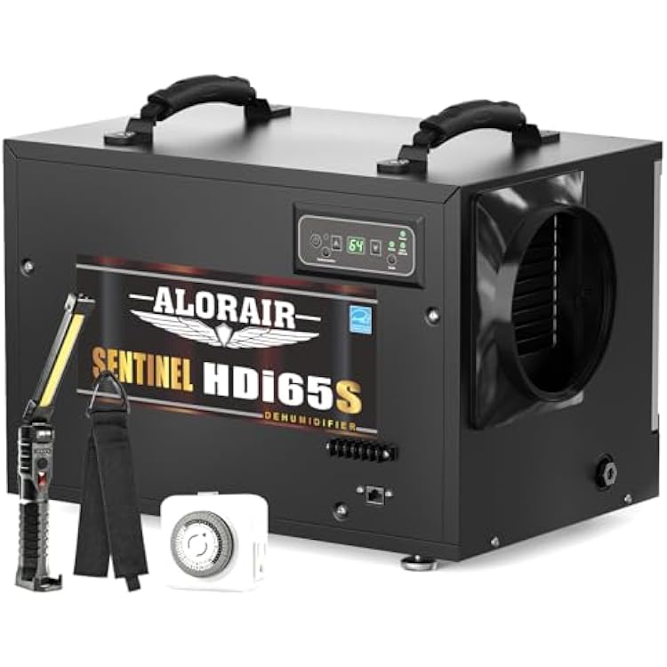 ALORAIR Crawl Space Dehumidifiers Bundle - 120 PPD with Pump and Hose  Accessories Package, Auto Defrost Crawlspaces Dehumidifiers