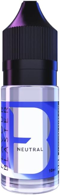 FLAVOUR BLASTER Neutral Aromatic Refill for Cocktail Smoke Bubble Gun - 10ml | Tasteless Bubbles Elevates Food &amp; Drink Experiences | 250 Aroma Clouds per Bottle | Vegan, Pure &amp; Natural Ingredients