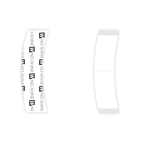 Walker Tape No Shine Tape Adhesive 3/4" X 3" C Contour 36pcs/Bag