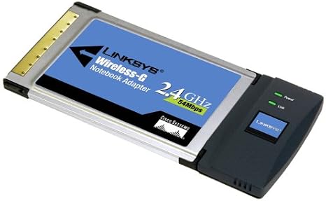 Cisco-Linksys WPC54G-WB Wireless-G Notebook Adapter White Box