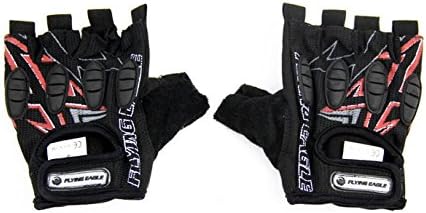 Flying Eagle Inline Roller Skate Glove with Palm Protector, Protective Gear