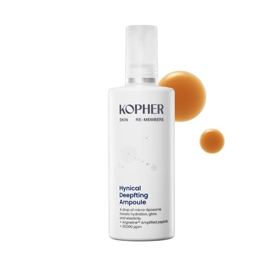 KOPHER Hynical Deep Firming Ampoule | Triple-Density Anti-Aging Complex | Argireline 2% + Rebox 0.5% + Jeju Hydrangea Collagen | 24-Hour Firmness | Korean Skincare | 2.03 fl. oz.