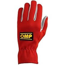 OMP (IB/702/R/XL Rally Gloves, Red, X-Large