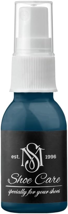 Suede & Nubuck Spray - NCS S 7020-B Jet Black Deep Navy - Color Renovator & Protection for Suede, Nubuck, Velour by MAVI STEP - 0.85 fl oz / 25 ml