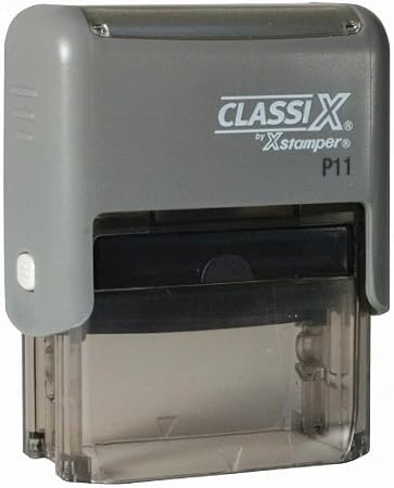 New Xstamper Classix P11 Custom for Deposit ONLY Self-Inking Rubber Stamp