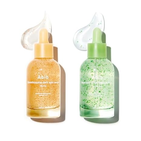 Abib Glutathiosome Dark Spot Serum Vita & Heartleaf Teca Capsule Calming Drop 1.69 fl. oz. | Korean Skincare, Dark Spot, Acne Treatment, Niacinamide, Vitamin