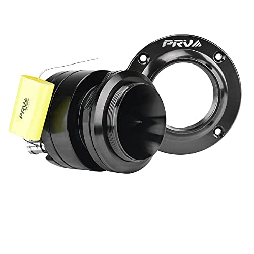 PRV AUDIO Bullet Tweeter TW450TI-ND-4 120 Watts Program Power, 4 Ohm, 60 Watts RMS, 1 in Super Tweeter for Professional Audio, High Output Home Audio, High SPL Car Audio Systems Single