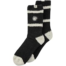 Life is Good. Elemental Sun Snuggle Sock, Faded Black