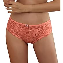 Seamless Underwear for Women Sexy Lace Thong Cheeky Panties Breathable Briefs Stretch High Cut Ladies Bikini Hipster