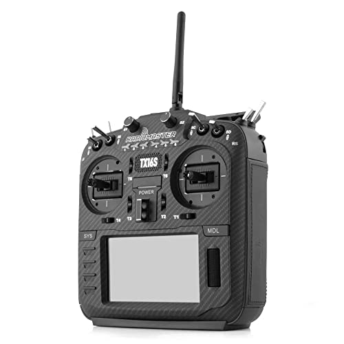 RADIOMASTER TX16S MKII MAX 2.4GHz 16CH Radio Transmitter - ELRS wHall Gimbals V4.0 - Black